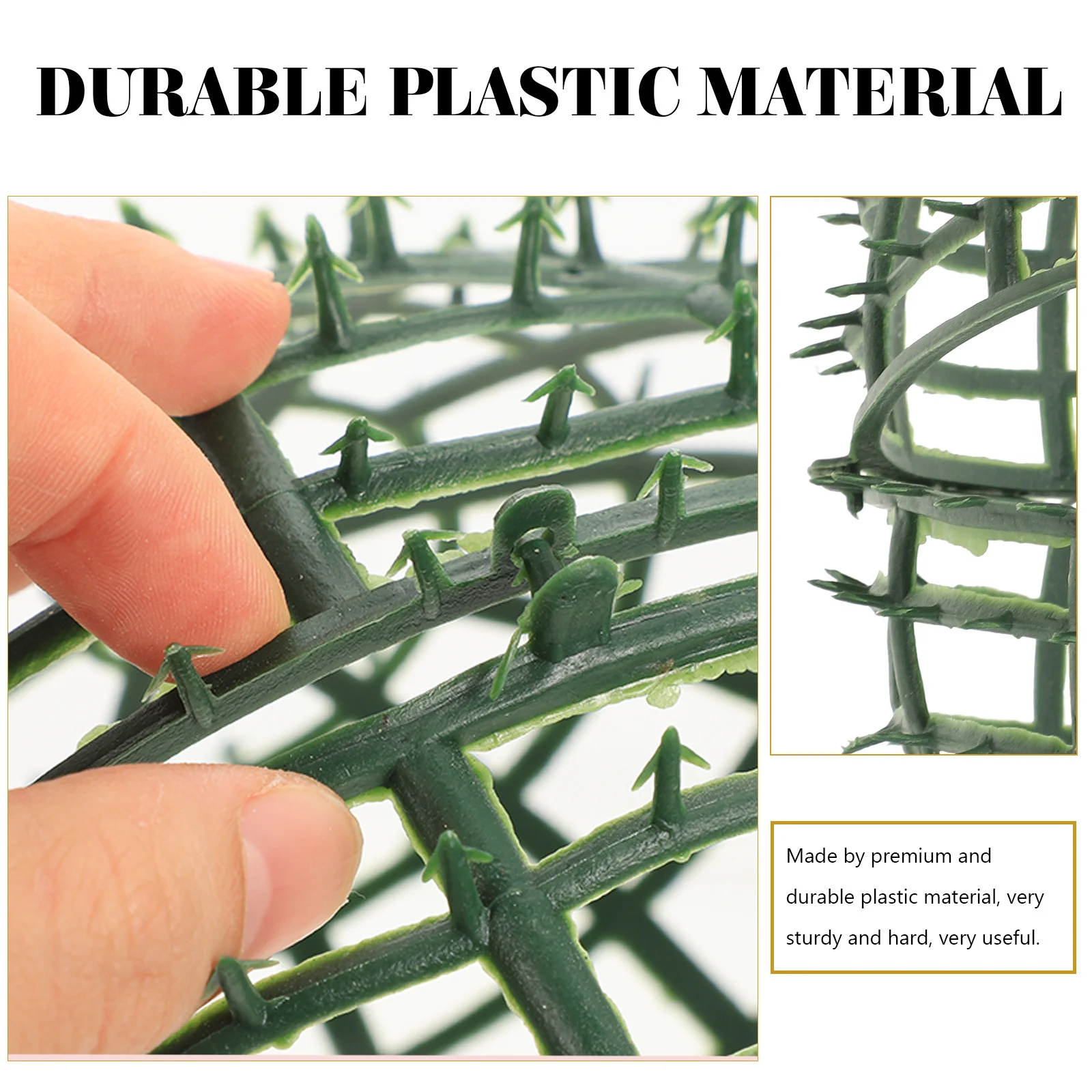 

6Pcs Flower Arrangement Rack Sturdy Plastic Grass Ball Shelf Creative Decorative Holder for Indoor Outdoor Gardening Wedding