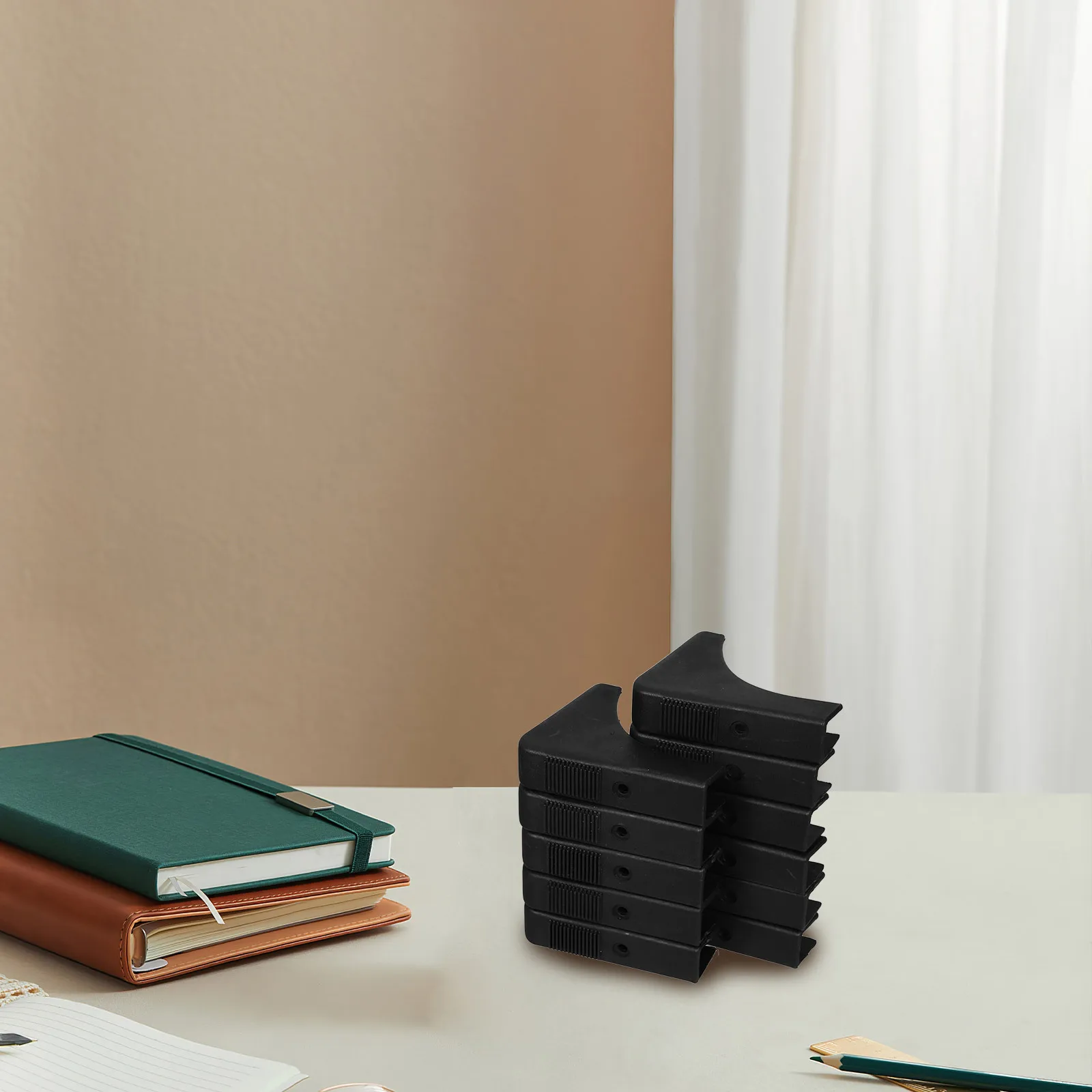 12 قطعة مثلث كرسي الساق حافظات الأرضية عدم الانزلاق الأثاث السكك الحديدية منصات المضادة للانزلاق الجدول قدم يغطي الحد من الضوضاء #5