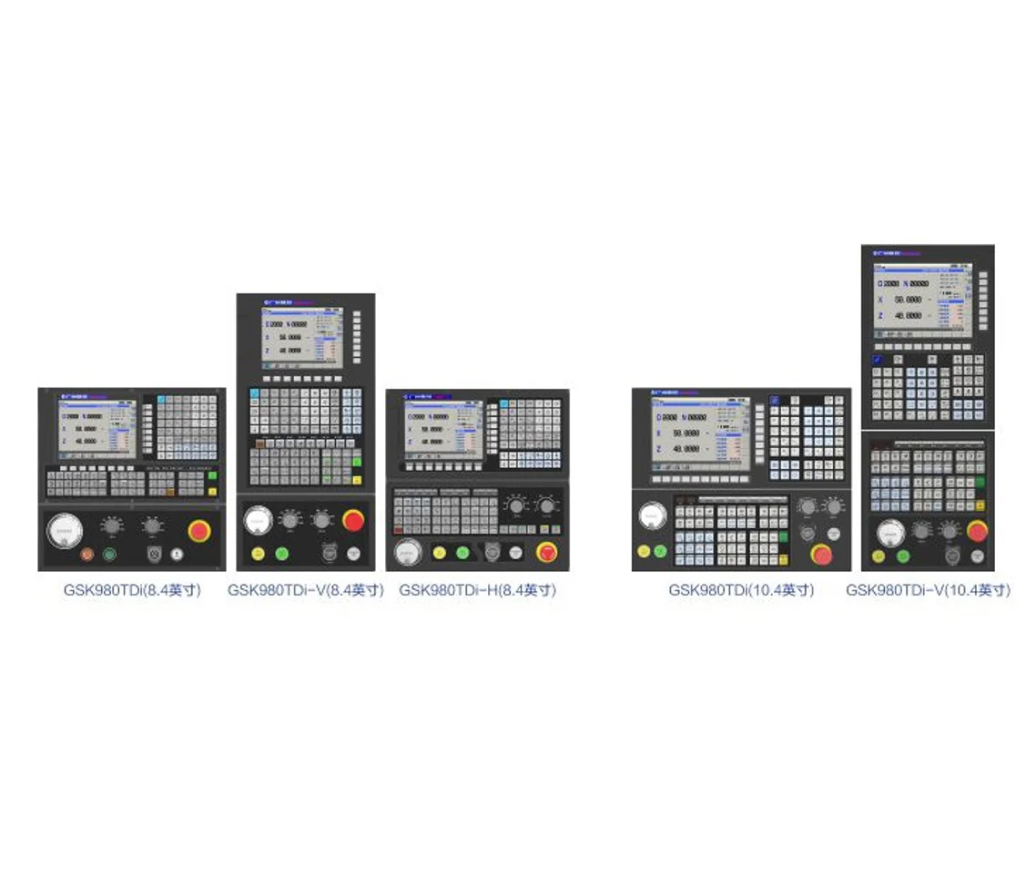 980TDi CNC Controller 5-Axis 0.1um Precision Standard Bus Servo Drive Unit Multi-turn 17-bit Absolute Encoder for Lathe