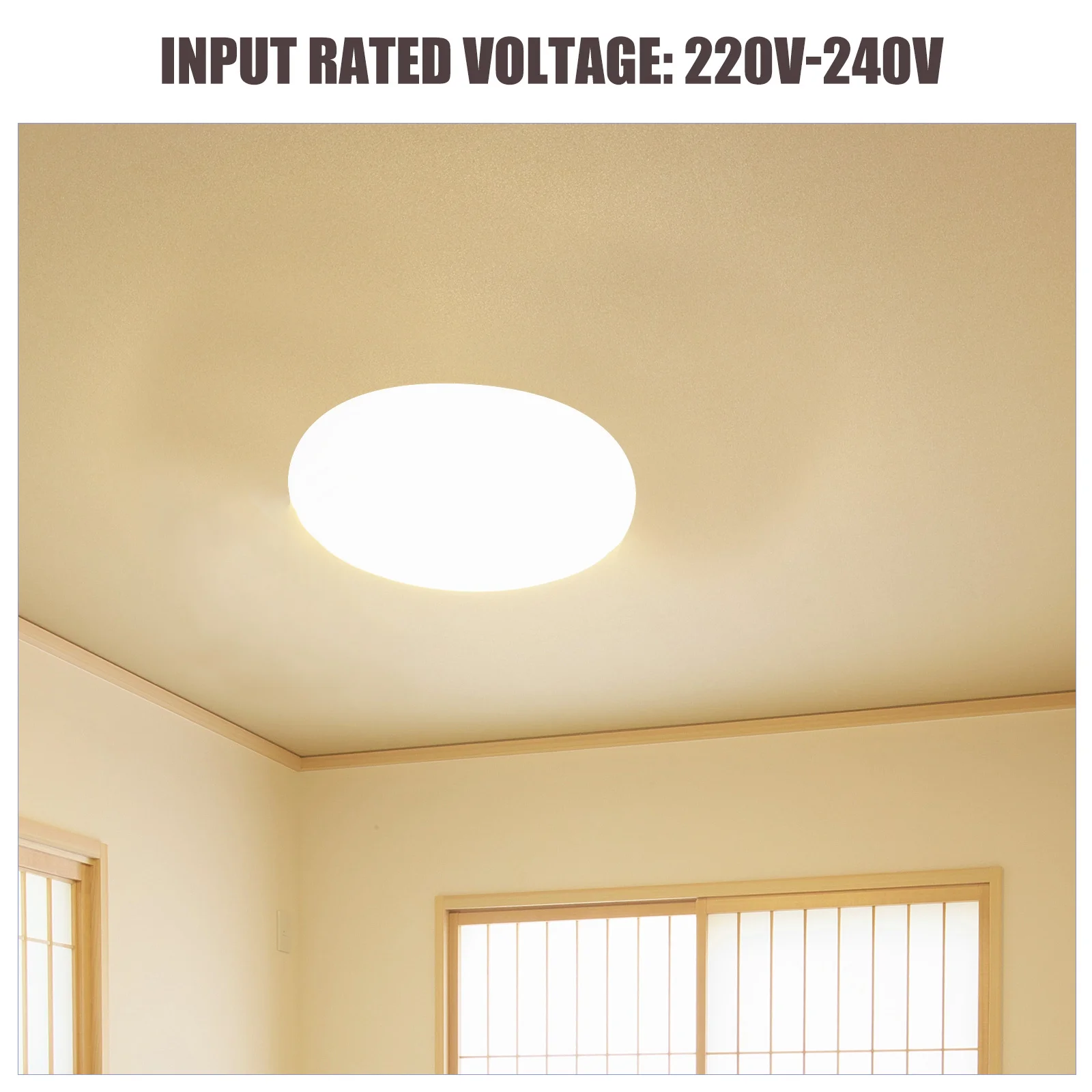 18W 220V-240V Smd 5630 Circular LED Lamp Pure White 36-LED Strip Lamp for Ceiling Light LED Ceiling Light