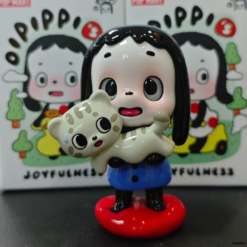 حار الأصلي POPMART OIPIPPI سلسلة تحصيل التماثيل لطيف صندوق أعمى لعبة هدية عيد ميلاد مثالية اليدوية الحرفية المقتنيات #5