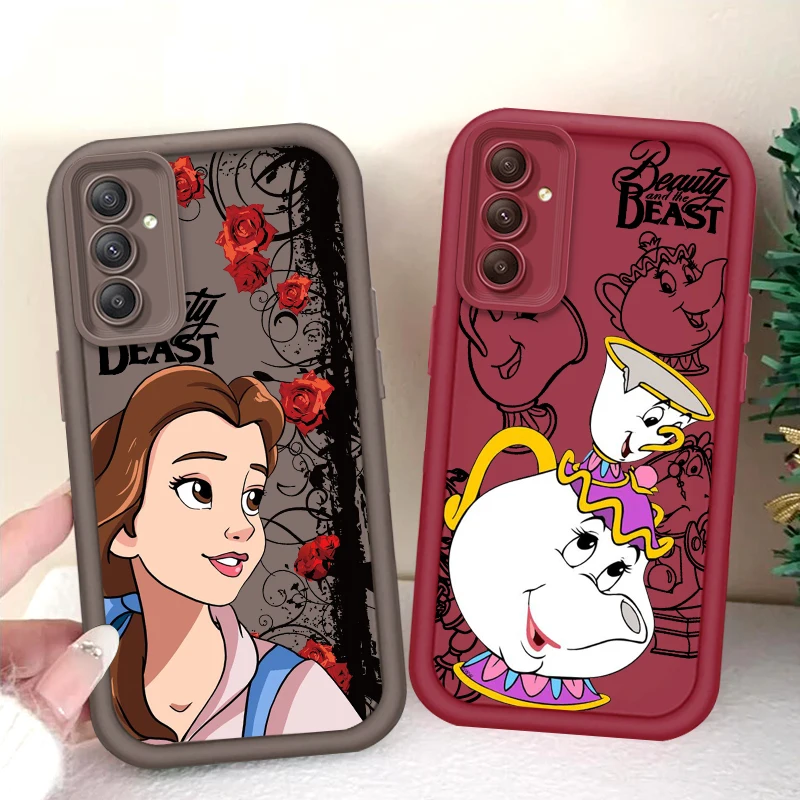 

Beauty And Beast Anime For Samsung A73 A72 A71 A53 A52 A51 A33 A23 A15 A54 A34 A35 A55 A06 A16 5G Eye Ladder Phone Case TPU