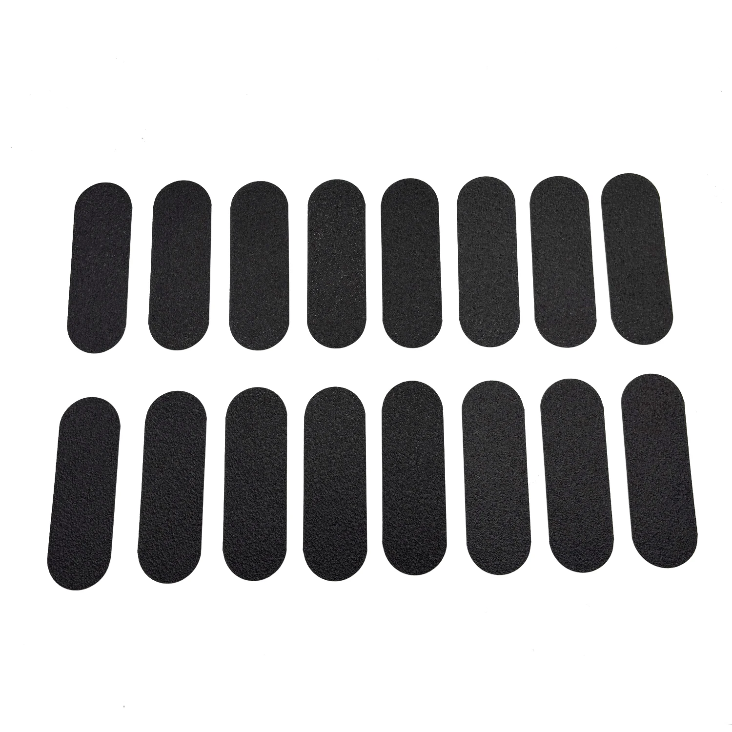 16 Pieces of Peva Safety Anti-Slip Film, 4cm X 12cm, Ladder Anti-Slip Tape, No Cutting Required, Self-Adhesive, Comfortable and Gentle on Feet, Suitable for Indoor/Outdoor Stairs, Bathtubs, Boats, Swimming Pools, Stairs, Steps, Safety Anti-Slip Patches