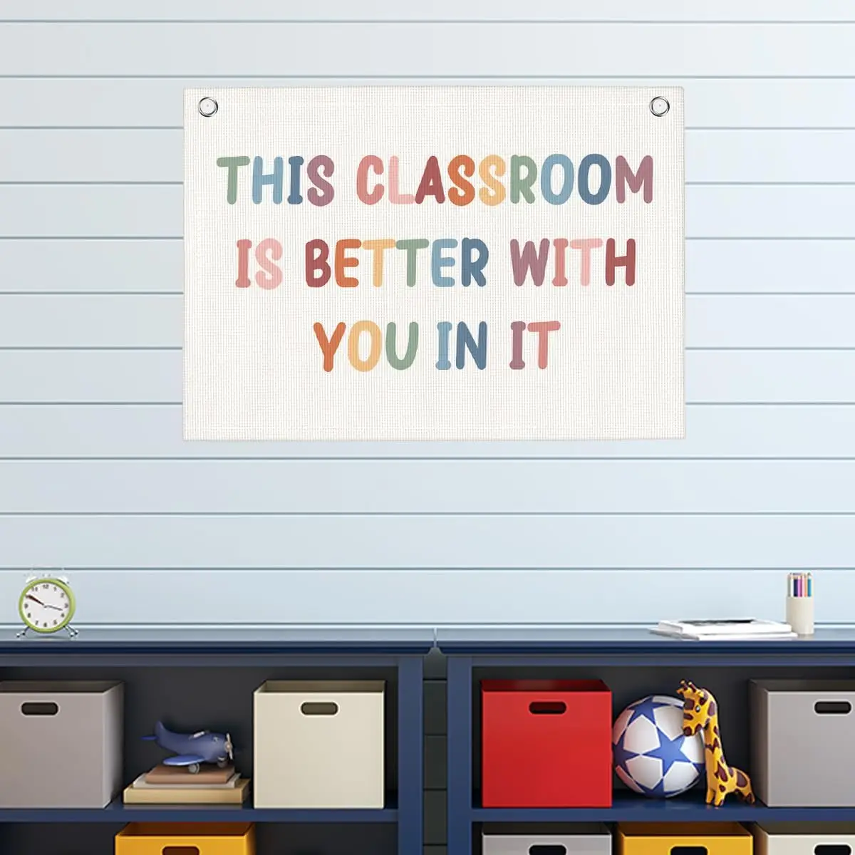 Flagicts 100% Polyester Classroom Wall Decor Inspirational Education Banner Hanging Flag