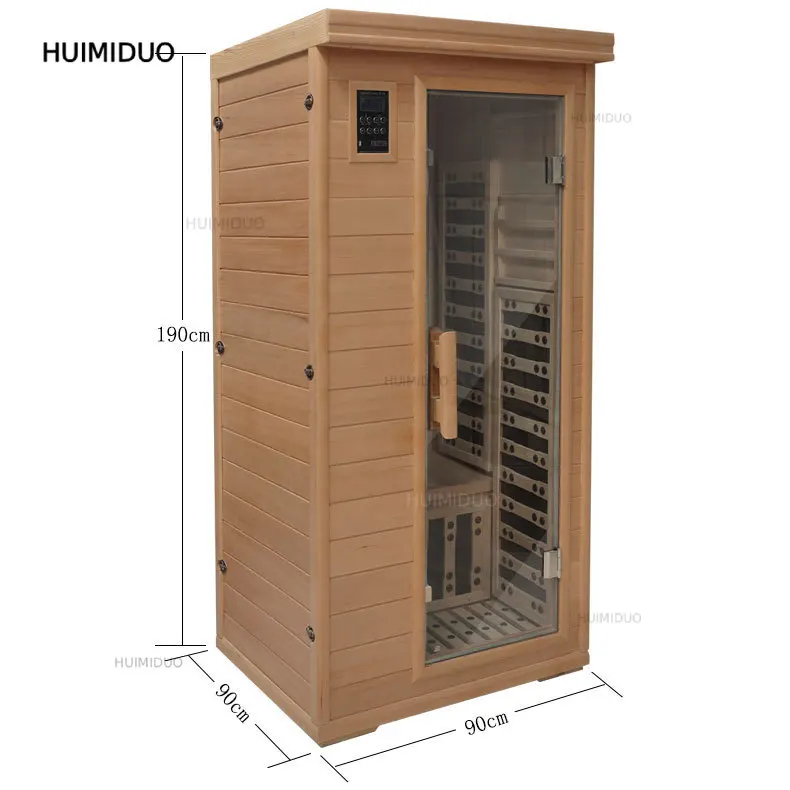 Far Infrared Mobile Sauna Cabin, Household Commercial Steam Box for Single User