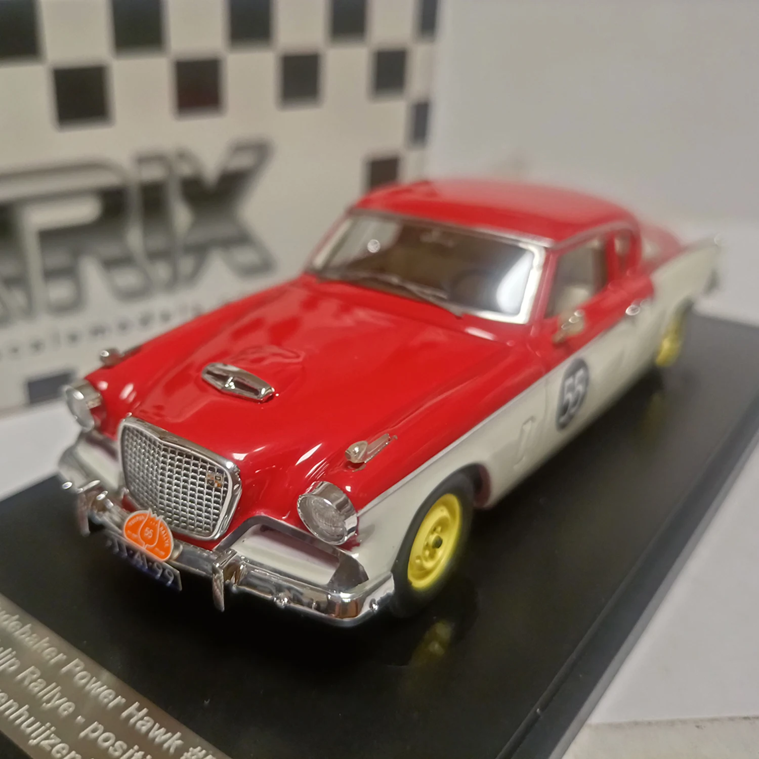 Matrix 1:43 Scale Resin Studebaker Power Hawk 1956 Toys Cars Model Classics Nostalgia Adult Gifts Souvenir Static Display