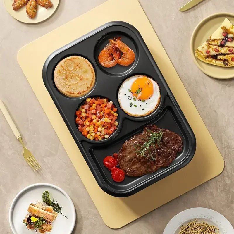 Household Plug-in Small Breakfast Frying Pan: Multi-Functional Electric Pan for Eggs  breakfast machine