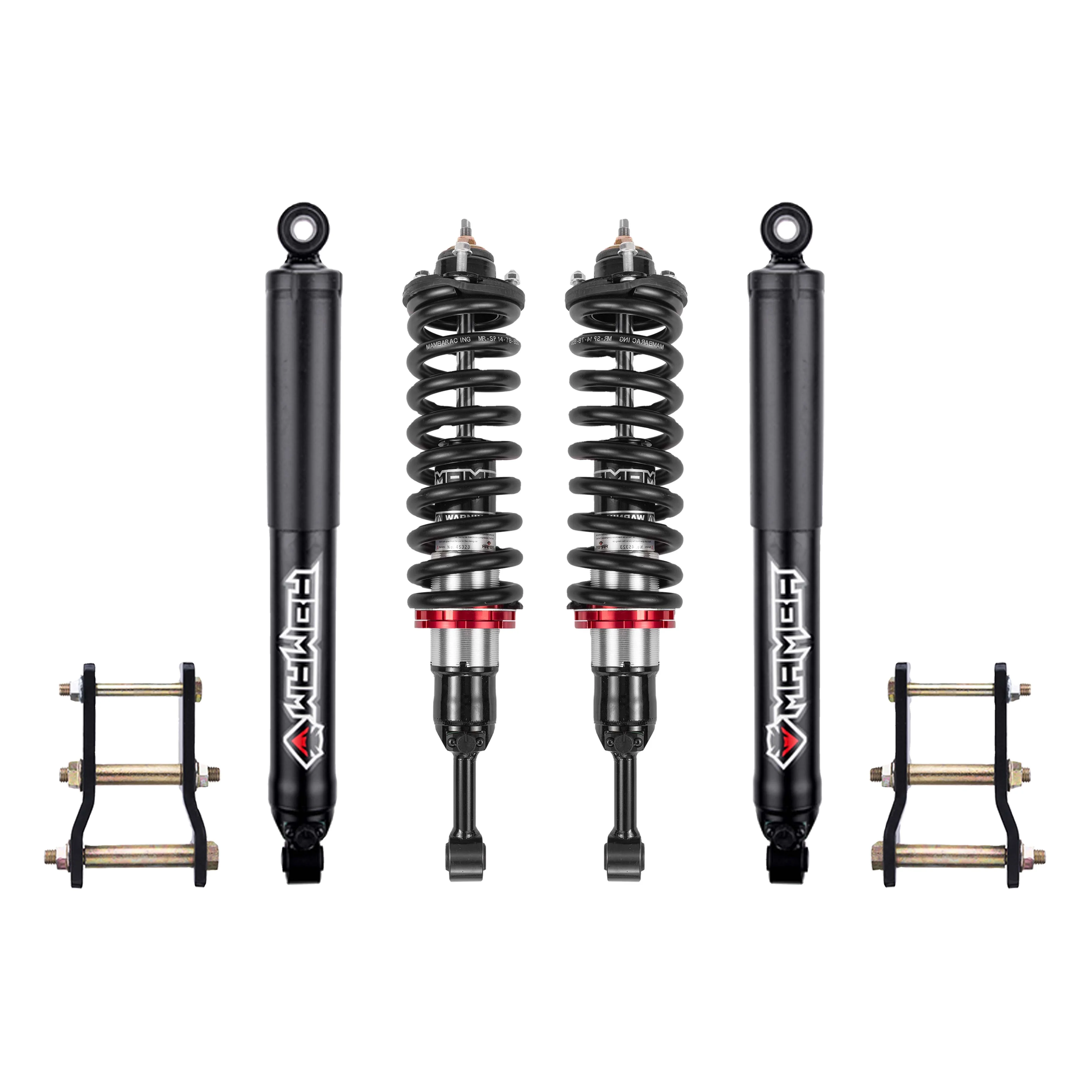 

For Changan hunter f70 pick up leaf springs foam cell adjustable shock absorbers 2 inches lift suspension kit