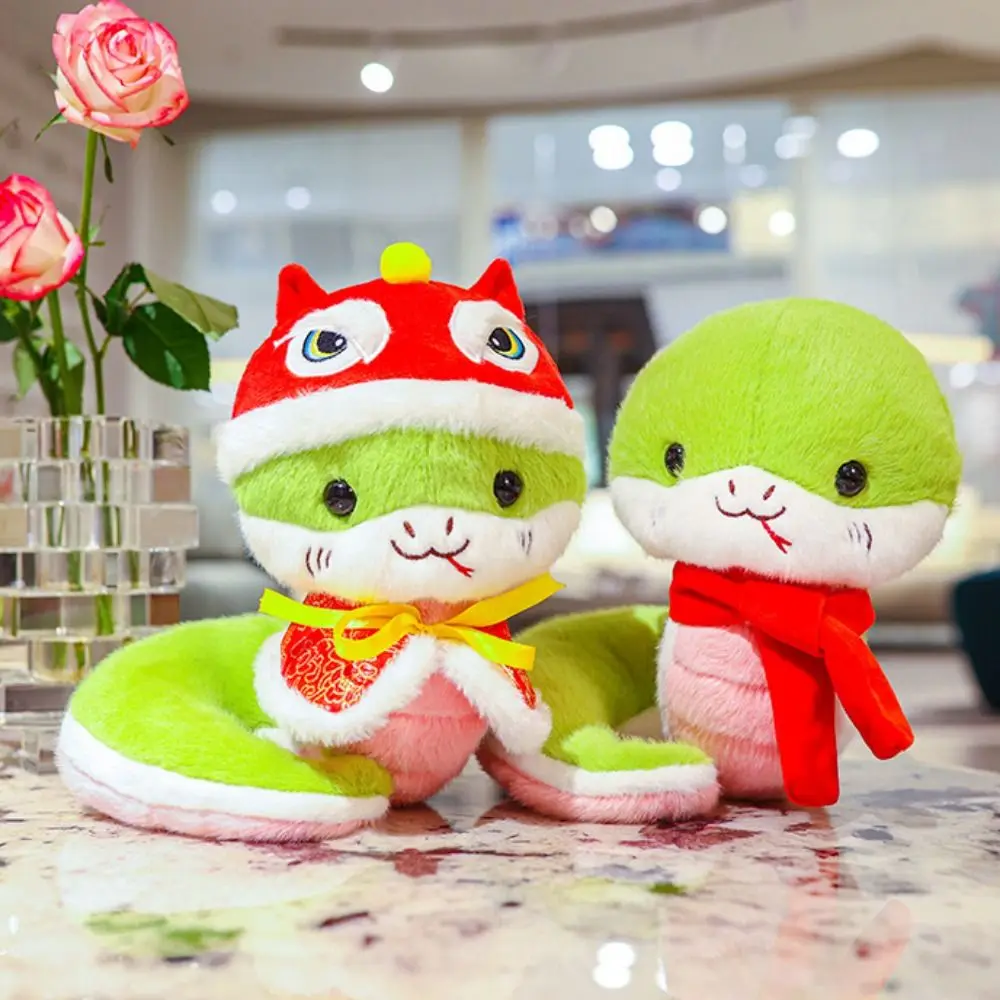 

Stuffed Doll Little Snake Plush Toy Collection Soft Snake Plush Doll Comfort Cute Cartoon Plush Animal Doll