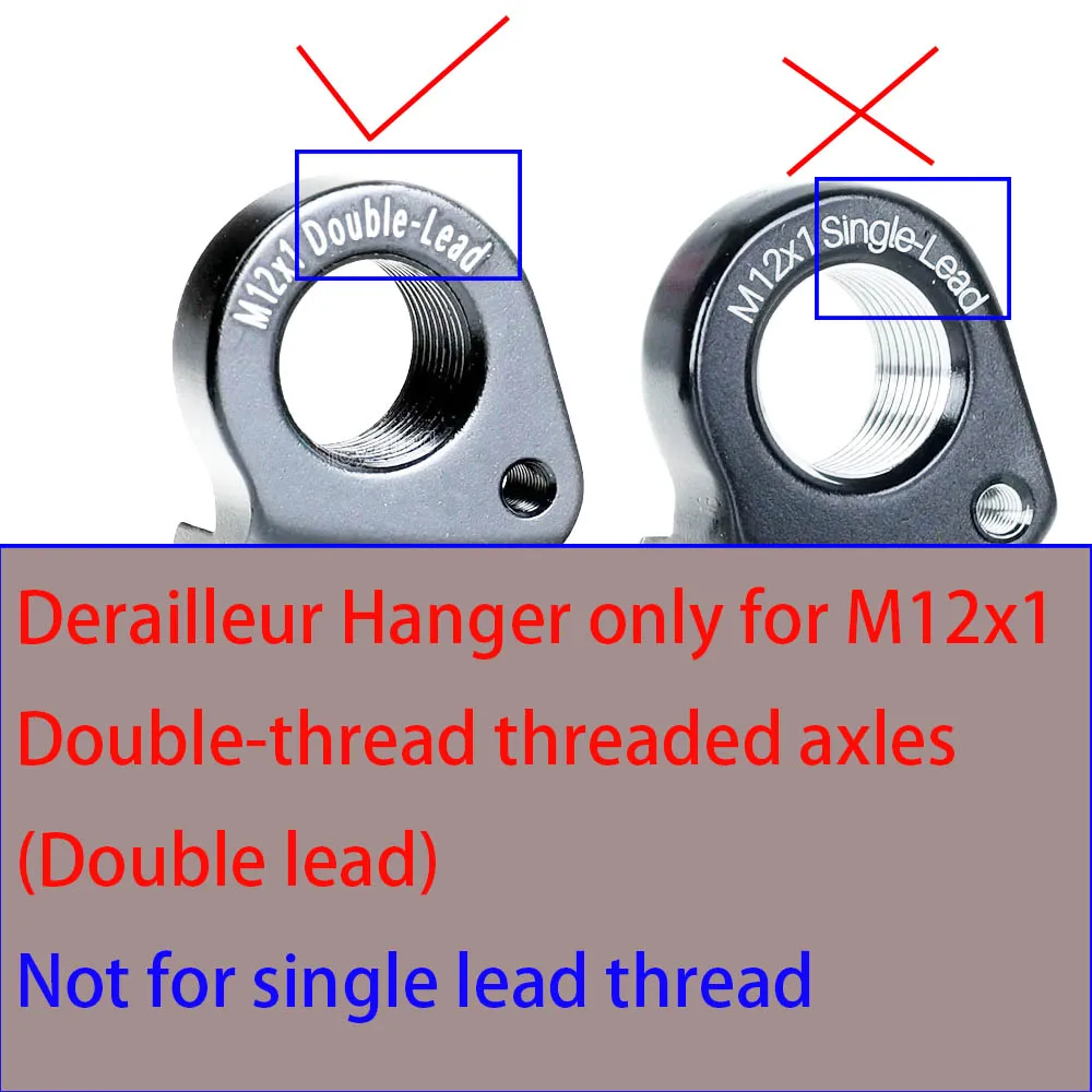 Derailleur Hanger Dropout For Cannondale K33009 for 12x1.0 Thru Axle (Double Lead) CAAD13 EVO Disc Topstone Crb SystemSix HM