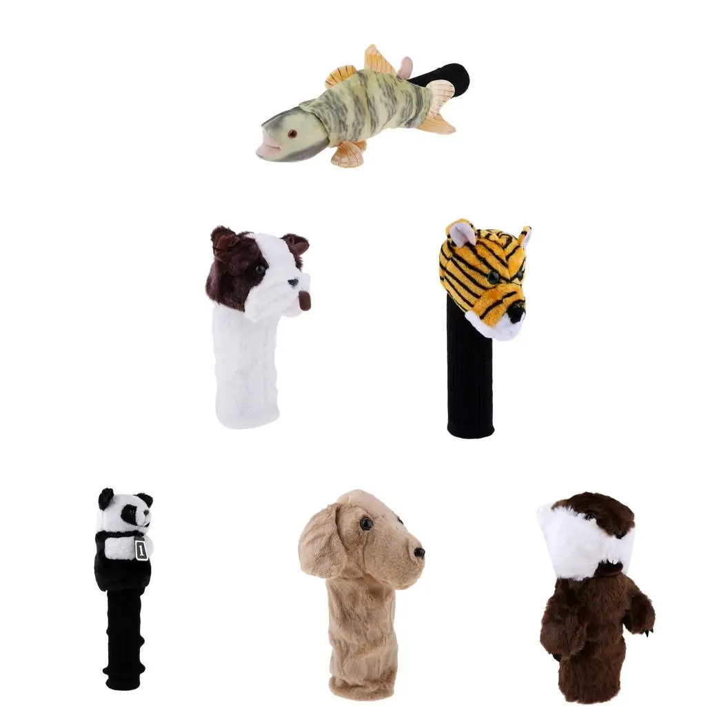 골프 클럽 우드 드라이버 헤드커버 헤드 커버 교체 - 6가지 스타일