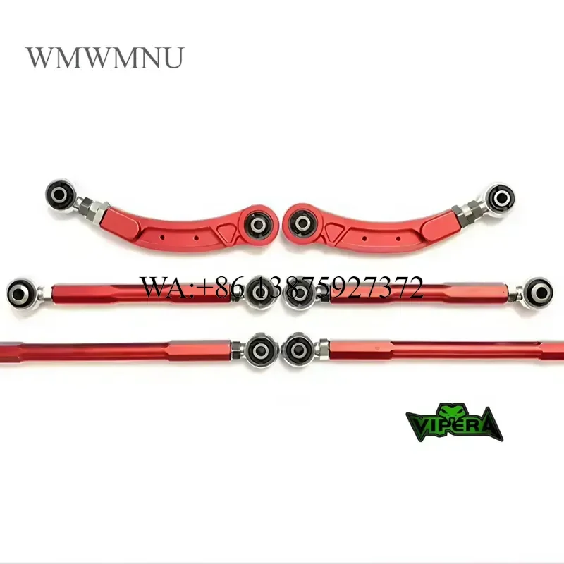 Wmwmnu V2 VAG High Quality Steel Adjustable Rear Control Arms for Touareg Q7 Retrofit Upgrade