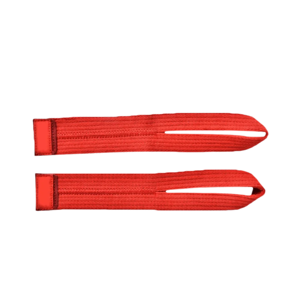 2PCS Cotton Lifting Straps Breathable Reinforced Stitching Weight Training Straps Sweat Absorbing Loop End