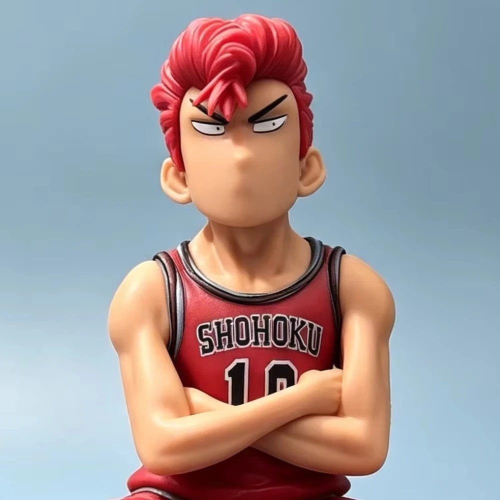 15cm/5,91 Zoll Anime Slam Dunk Figur Sakuragi Hanamichi Actionfiguren PVC-Statue Desktop-Ornament Sammlerstück Modell Spielzeug Geschenke – Detail 7