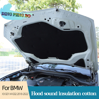Sound Heat Insulation Cotton For BMW X3 G01 X4 G02 2018-2022Car Engine Hood Heat Soundproof Deadener cars accessories