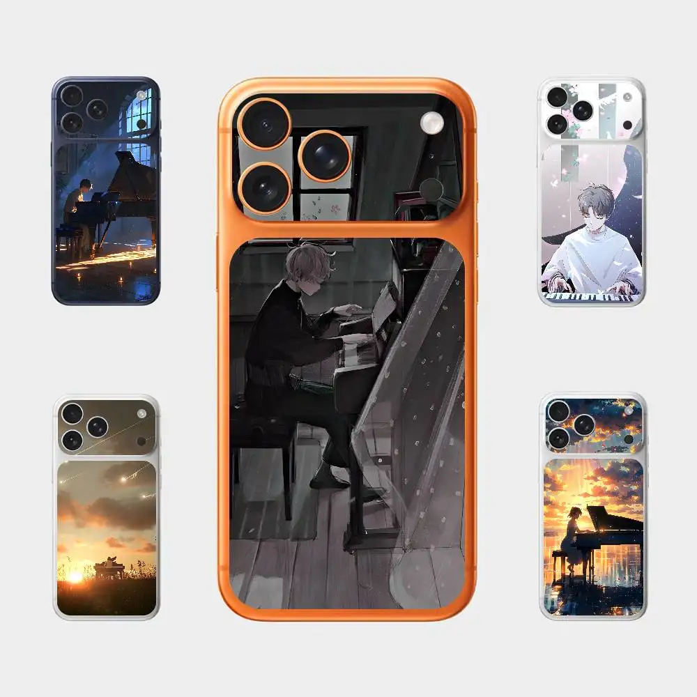 

Защитная пленка-наклейка Piano Dream для iPhone 17 Pro/Pro Max на заднюю панель (полная защита)