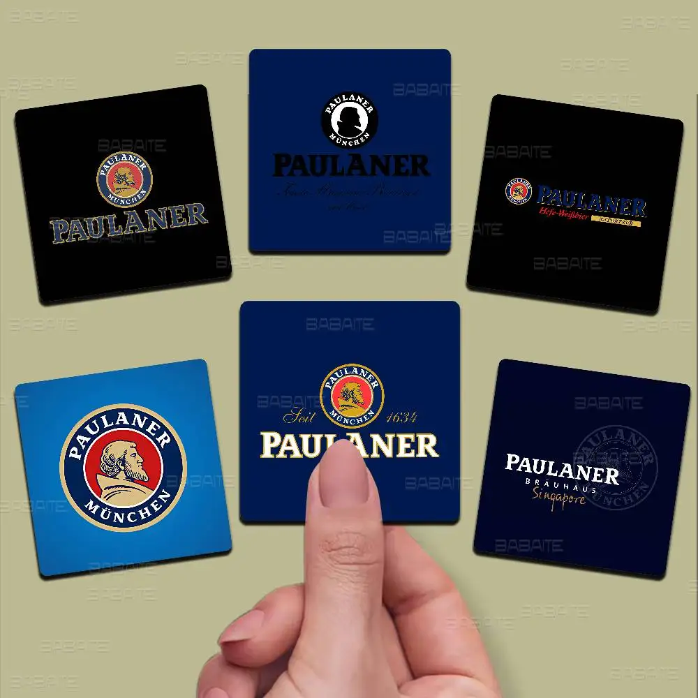 Imanes de Refrigerador Redondos con Foto Personalizada con el Logotipo de Paulaner, Decoración Magnética para Refrigerador, Regalos Conmemorativos, Recuerdos de Boda