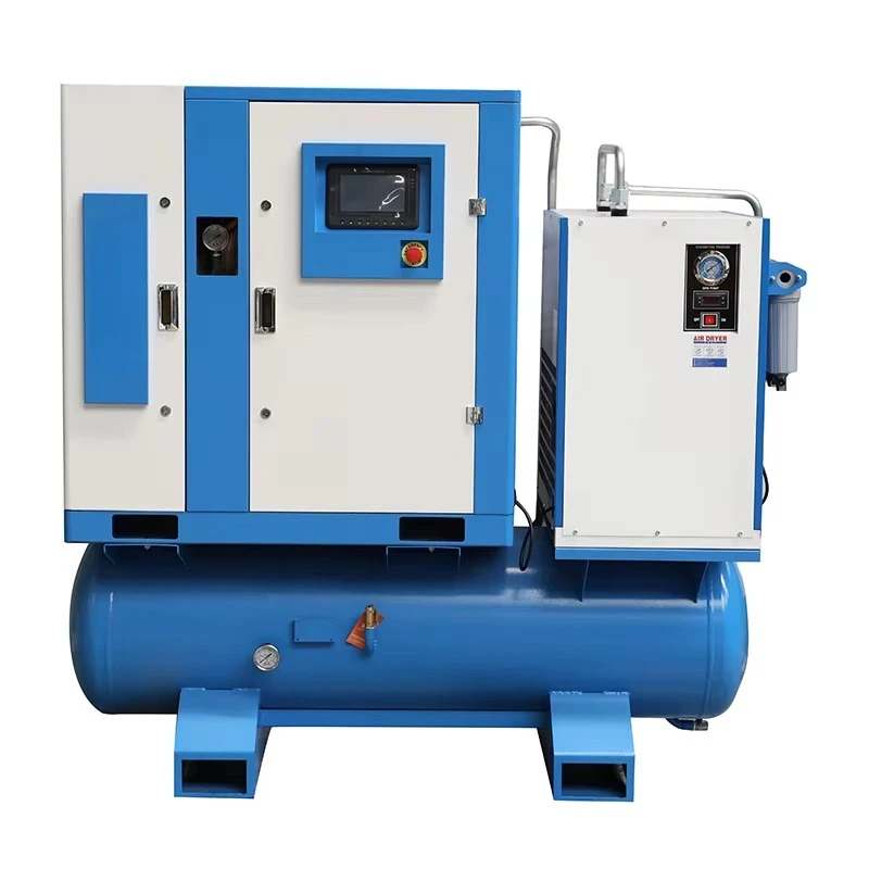 Integrated Rotary Screw Air Compressor Intelligent Fault Detection For Medium Furniture Hardware Processing Workshop