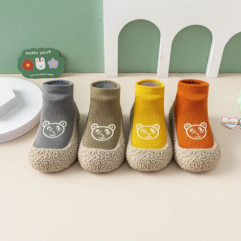

Baby Floor Socks Shoes Anti Slip Baby Walking Shoes Cartoon Soft Soled Socks Shoes