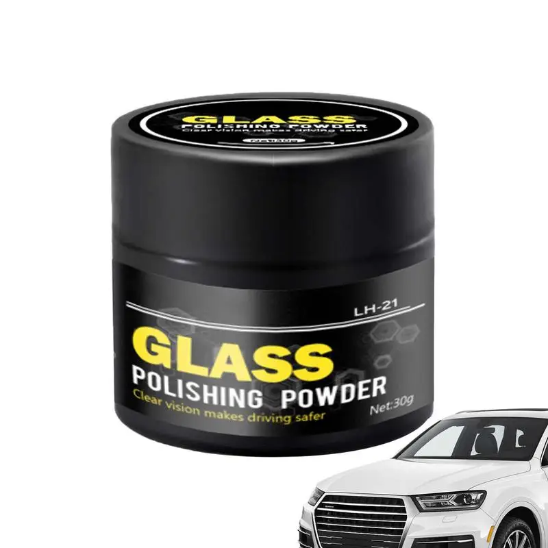 Glass Scratch Remover Powder Detergent Glasses Scratch Remover Window Cleaner Car Glass Cleaning Powder Safe Windshield Polish