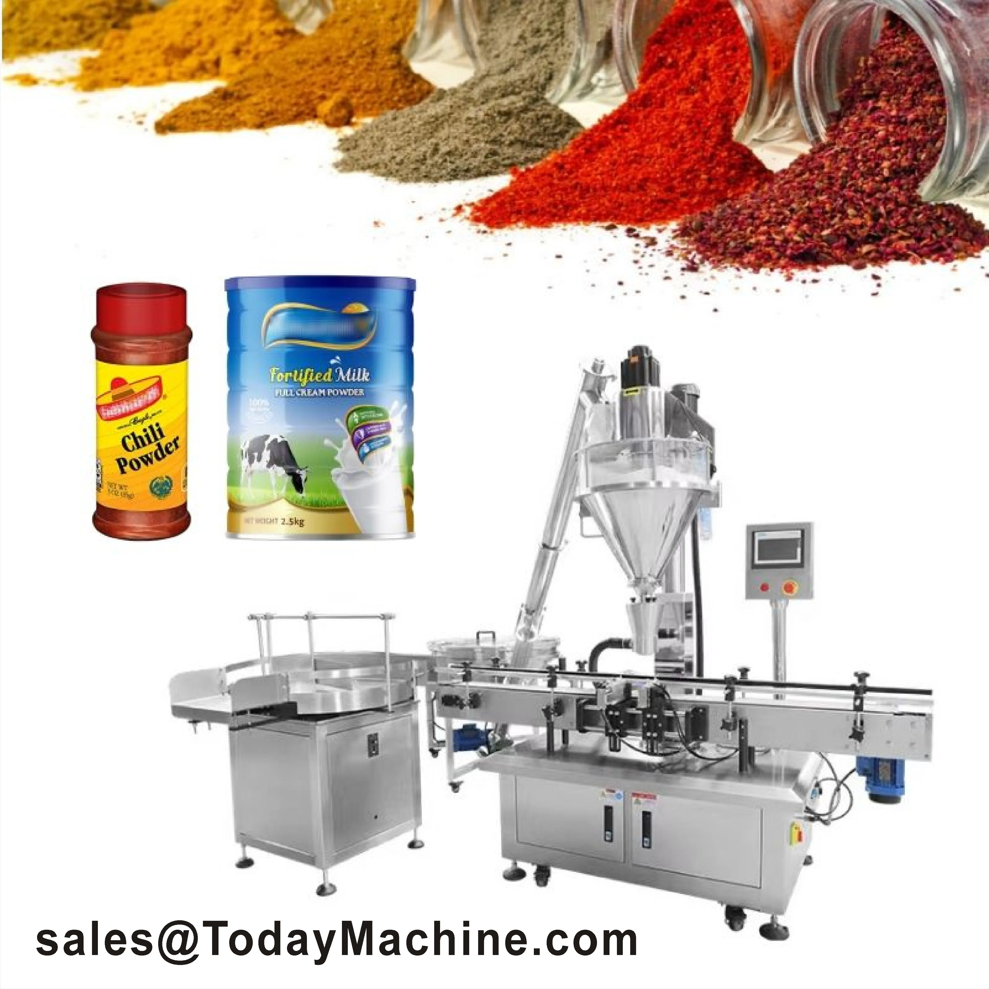 Powder Canning Bott…