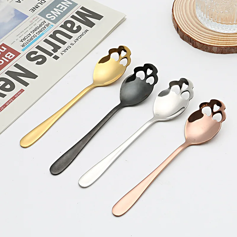 

Creative 304 Stainless Steel Skull Spoon, Scoop for Coffee, Dessert, Tea, Sugar, Home, Kitchen, Bar, Shop, Party Accessor, Gift