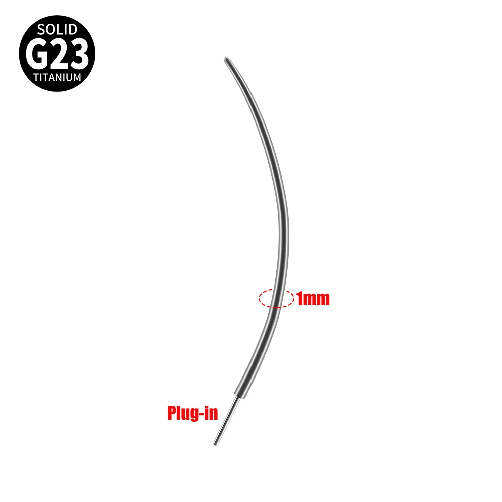 Titanium Curved Taper Insertion Pin Tool Piercing Kit