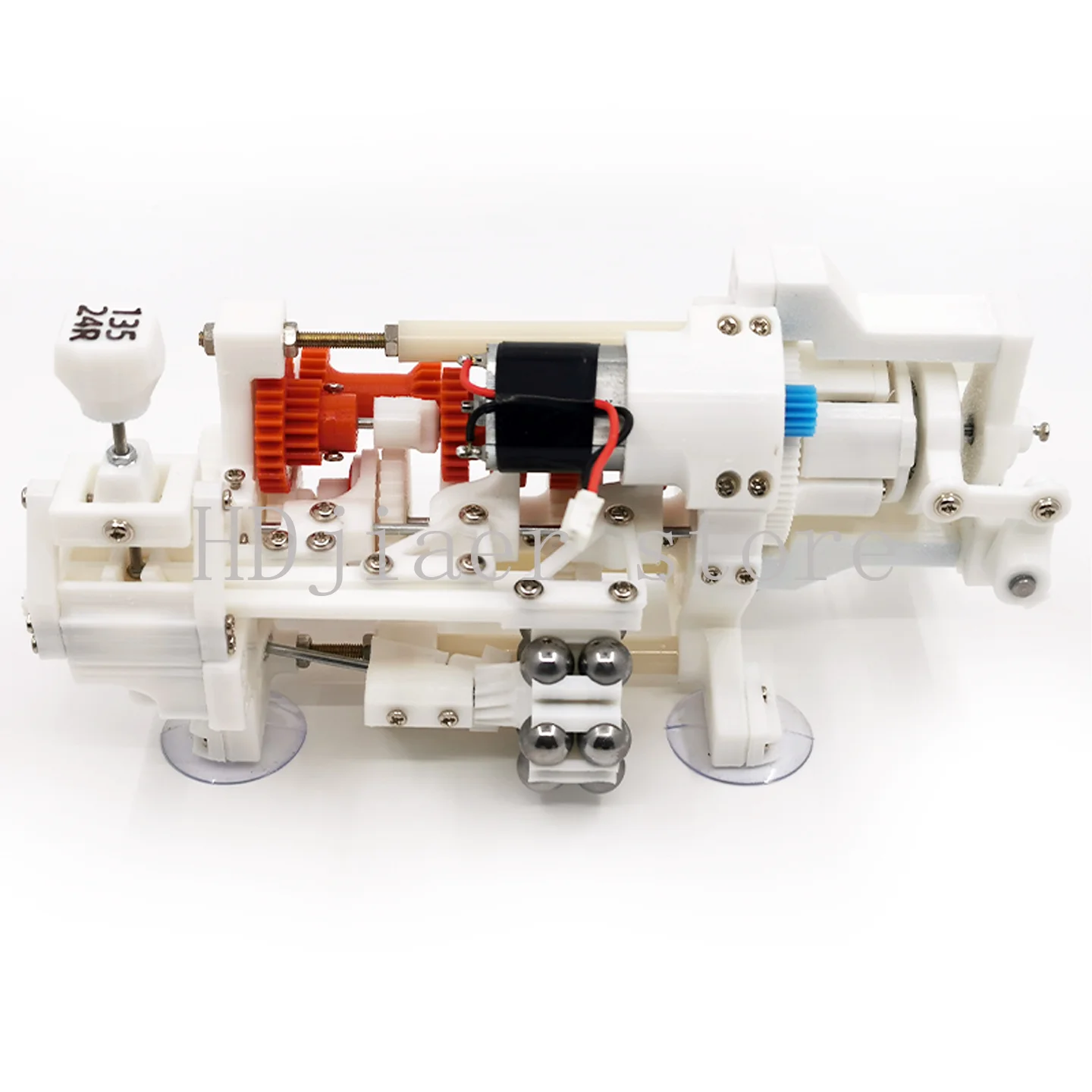 نموذج ديناميكي لناقل حركة يدوي - مراجعة 3D Printing Gears وسعره