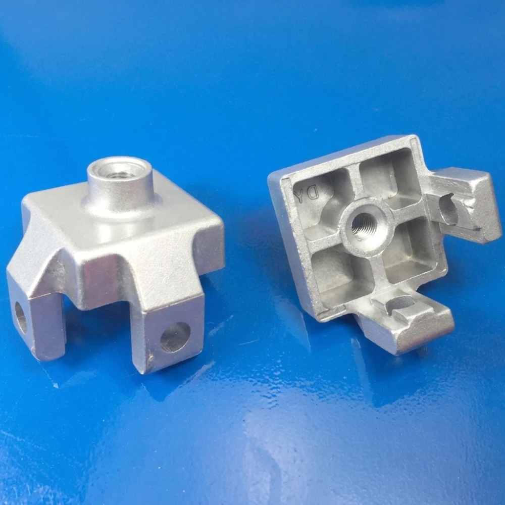 Heavy Duty Aluminum Connector Block For 2020 3030 4040 4545 Profile End Caster And Foot Cup Mount Industrial Parts