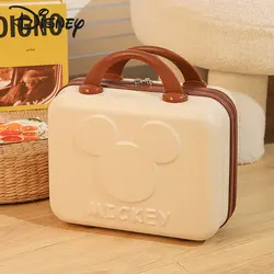 Disney Mickey New Portable Travel Case Fashion High Quality Makeup Case Cartoon Large Capacity Business Luggage Storage Box