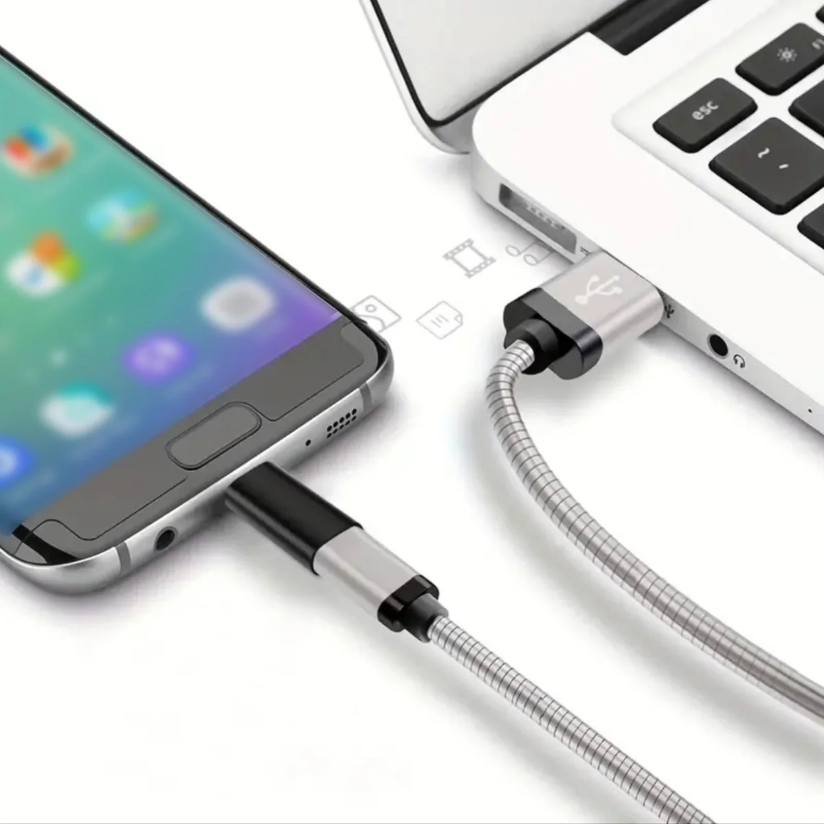 USB Type C Female to Micro USB Male Adapter for Samsung Xiaomi Huawei ,USB C to Micro USB V8 OTG Sync Charger Jack
