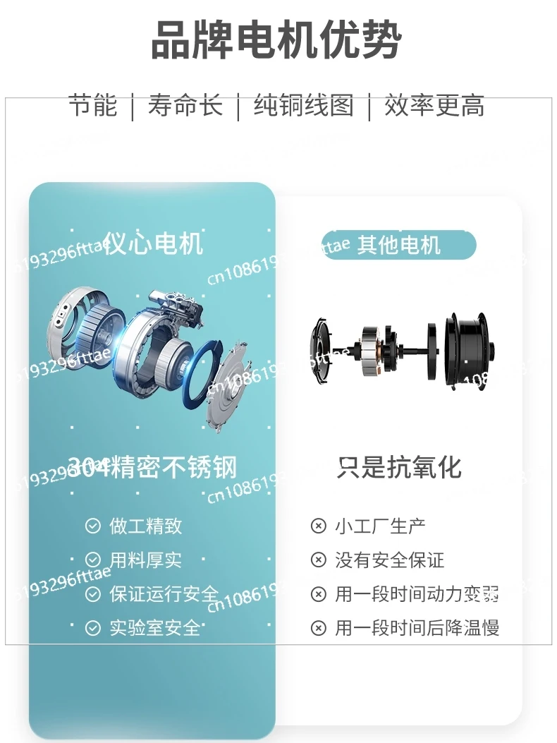 Corrosion-resistant PTFE Stainless Steel Circulating Water Vacuum Pump Experimental Distillation Multi-purpose Water Ring Pump