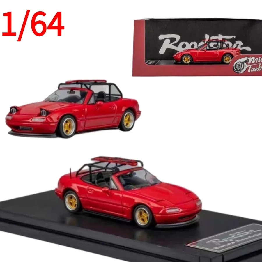 

Mt Diecast 1:64 Mazda MX-5 NA Camping Version Model Mazda MX-5 Play Vehicles Collectible Model Cars Toys for Boys Gift