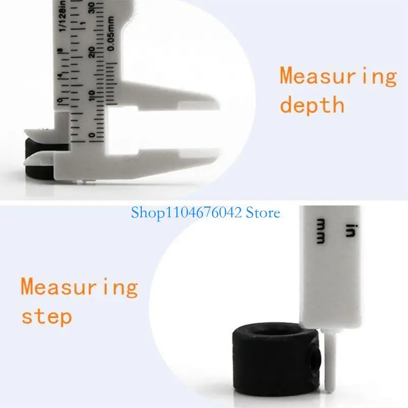 Calipers Double Ruler Scale 0-80mm Measuring Tool Suitable for Jewelry Measurement 3D-Printing Replacement Accessories