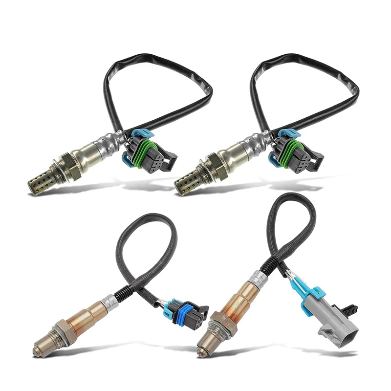 4Pcs Upstream & Downstream Oxygen Sensor For Cadillac CTS Chevrolet Camaro 234-4441,234-4564,234-4815,234-4816 Car Accessories