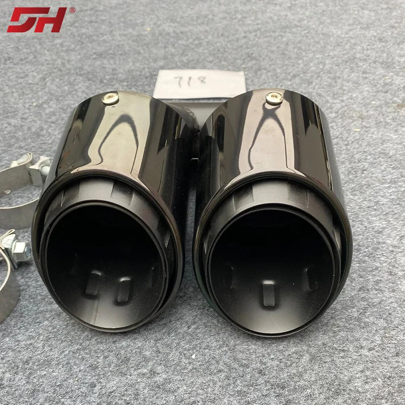 Uitlaat Gemodificeerde Dual Uitlaat Rvs Uitlaat Voor Porsche Cayman 718 Boxster 2016-2023