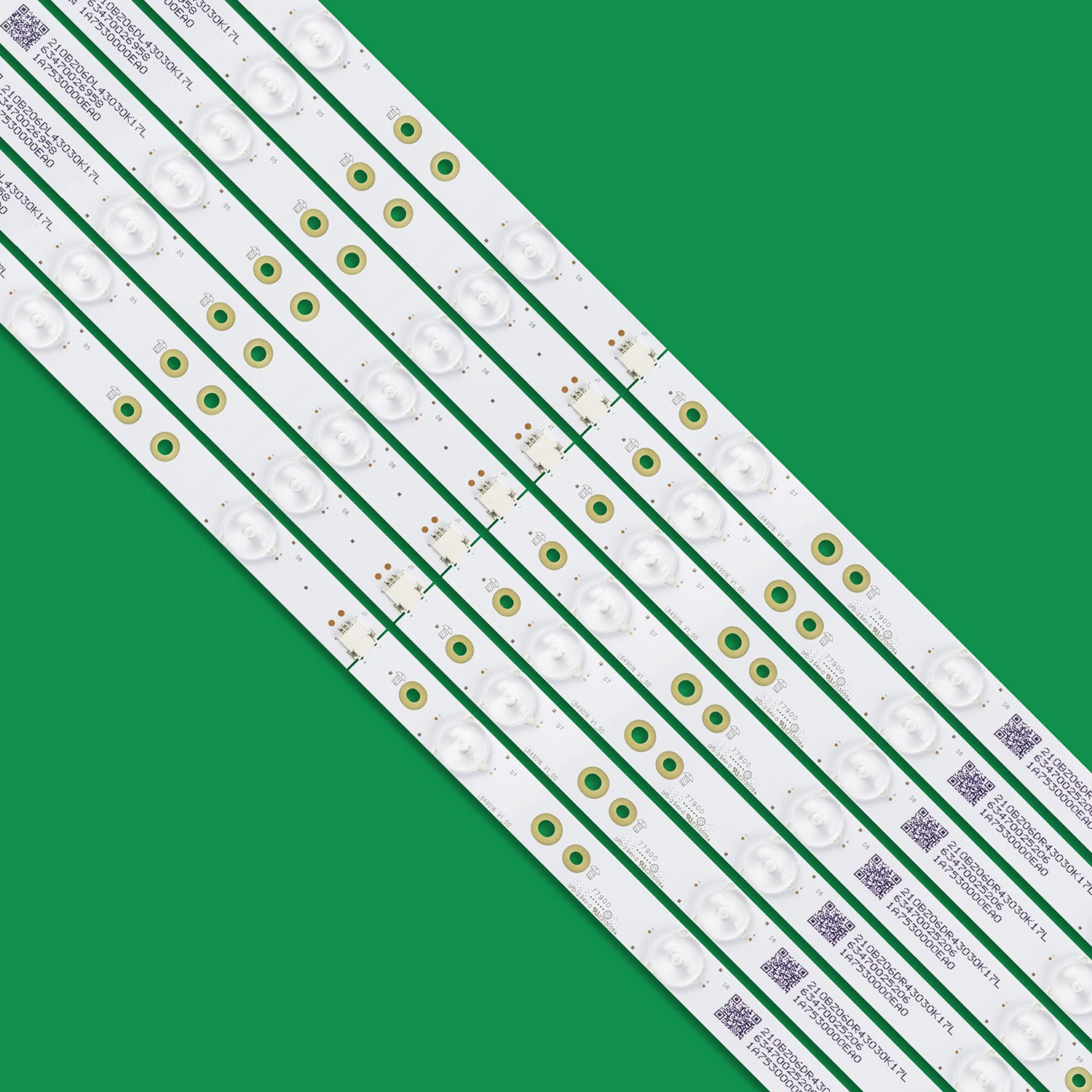 LED-achtergrondverlichtingsstrip 12 lampen voor Philips 49\