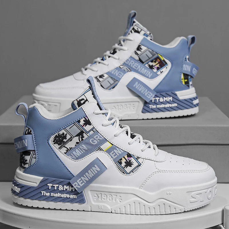 أحذية الأب العصرية للرجال لربيع وخريف 2025 - أحذية رياضية عصرية بنعل سميك قابلة للتنفس، أنيقة ومتعددة الاستخدامات #3