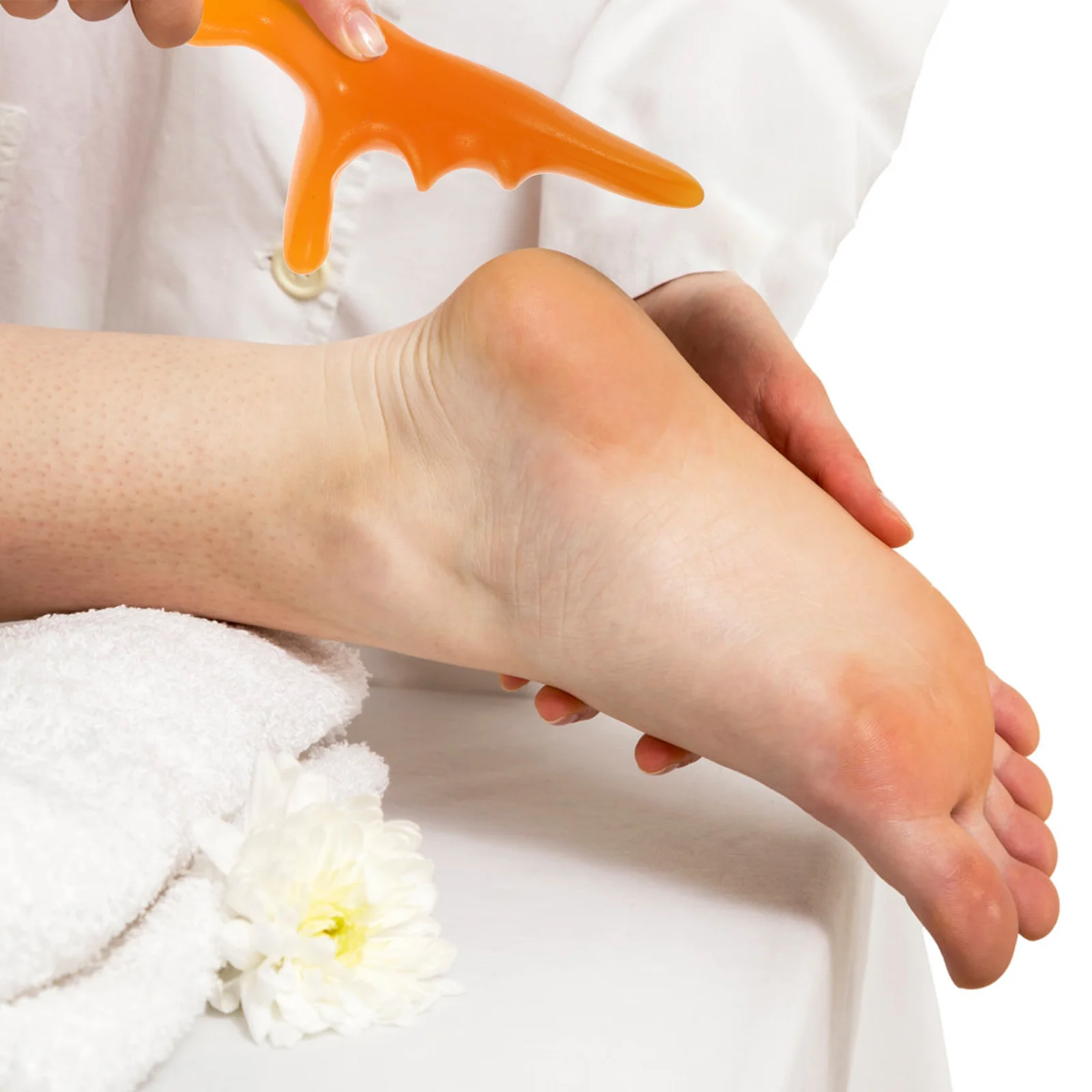 

1 шт. массажное устройство в форме большого пальца для стимуляции акупрессуры ног, многоцелевой инструмент для релаксации тела, идеально подходит для домашнего офиса, отеля