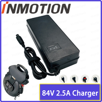 INMOTION V11 84V 2.5A Original Charger 210W Lithium Battery 3 Prong EUC Max 4.0A V11 Charger Electric Scooter Parts