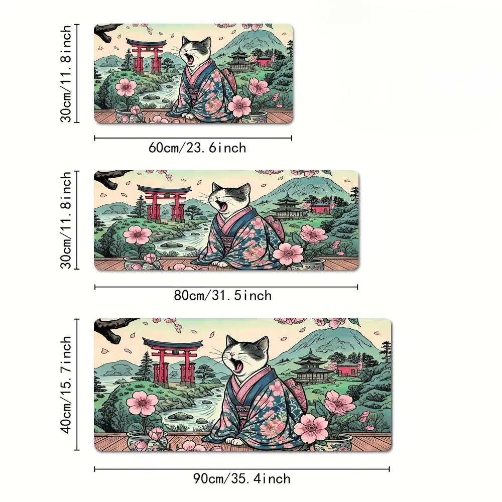 Ukiyo-E Style Cat I…