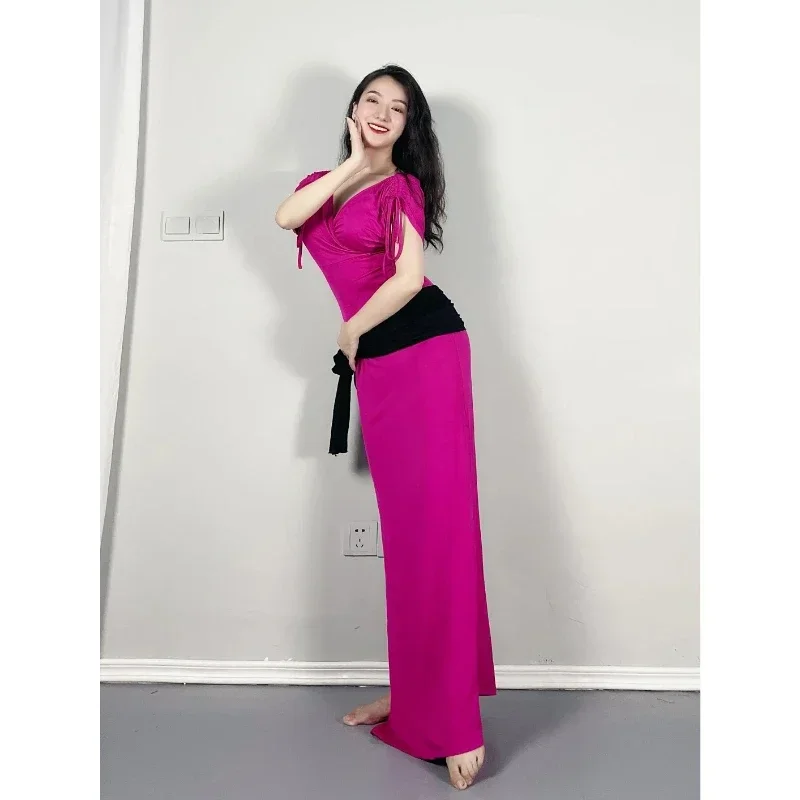 Strój do Tańca Brzucha Kurs Tańca Ubrania 2023 Damski Indyjski Dorosły Profesjonalny Orientalny Spódnica Damska