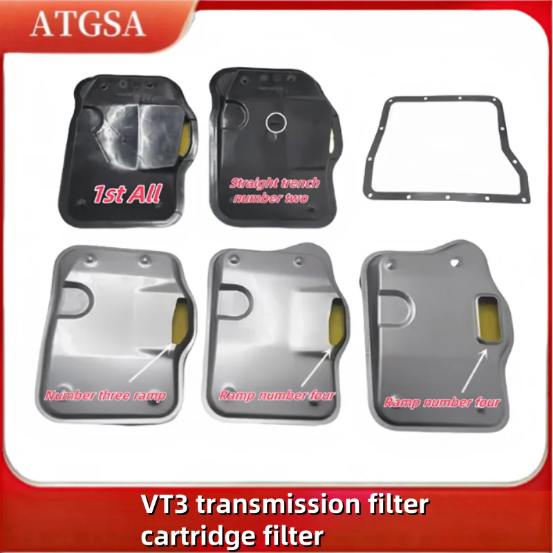 Cocok untuk Geely Emgrand EC7, Haima M3, Tembok Besar Jianghuai, Filter Elemen Filter Transmisi Lingyue Group VT3