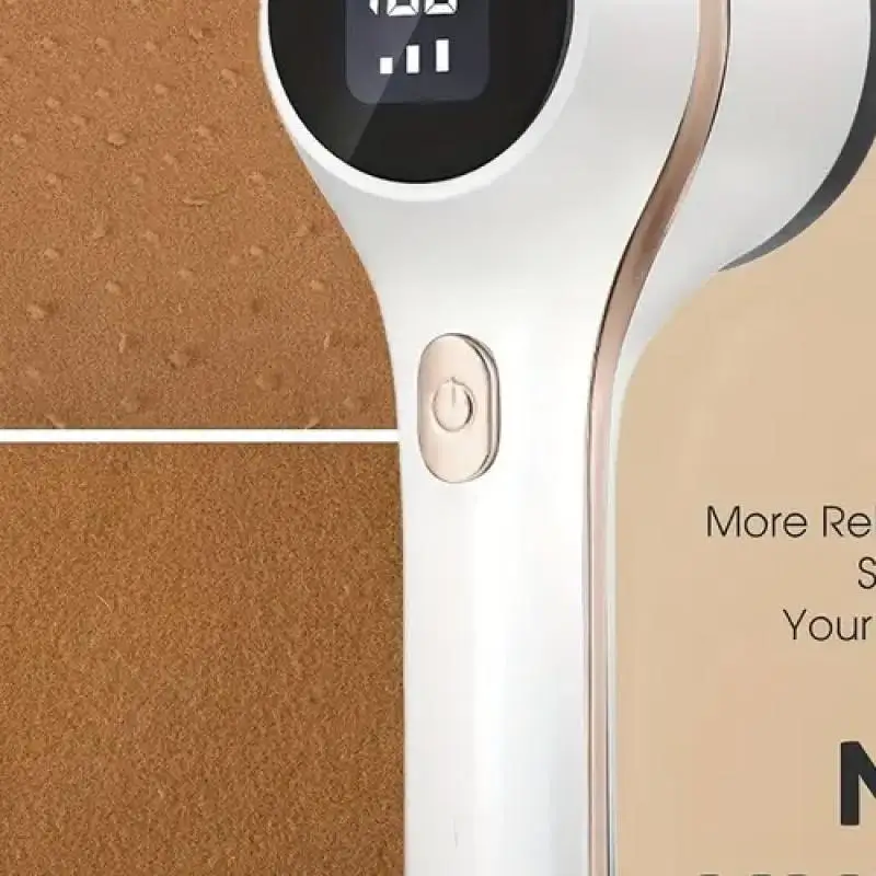 

3-скоростная цифровая бритва для ткани USB-C — 6 дюймов для удаления ворса из нержавеющей стали с чистящей щеткой