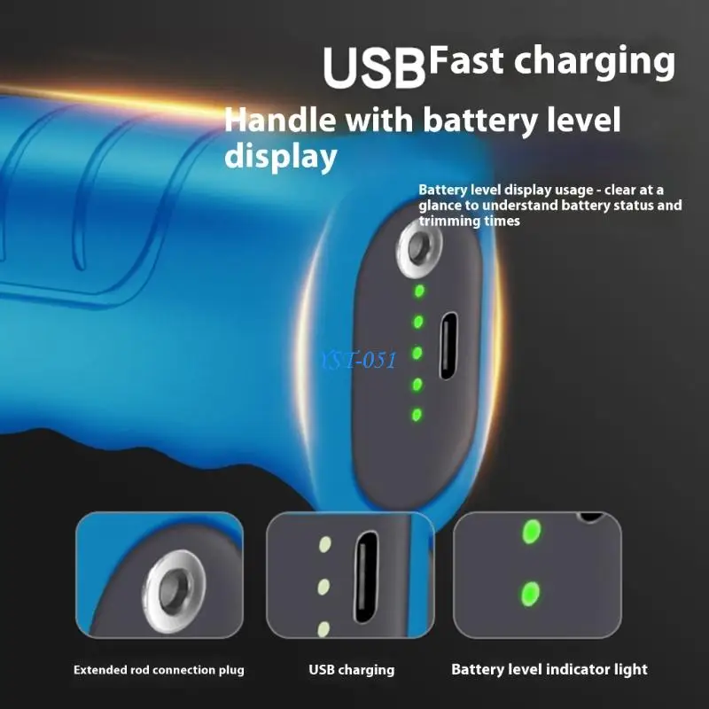 

Легкий садовый триммер Э15А для обработки инструмента двойной функции кустарников травы легкой