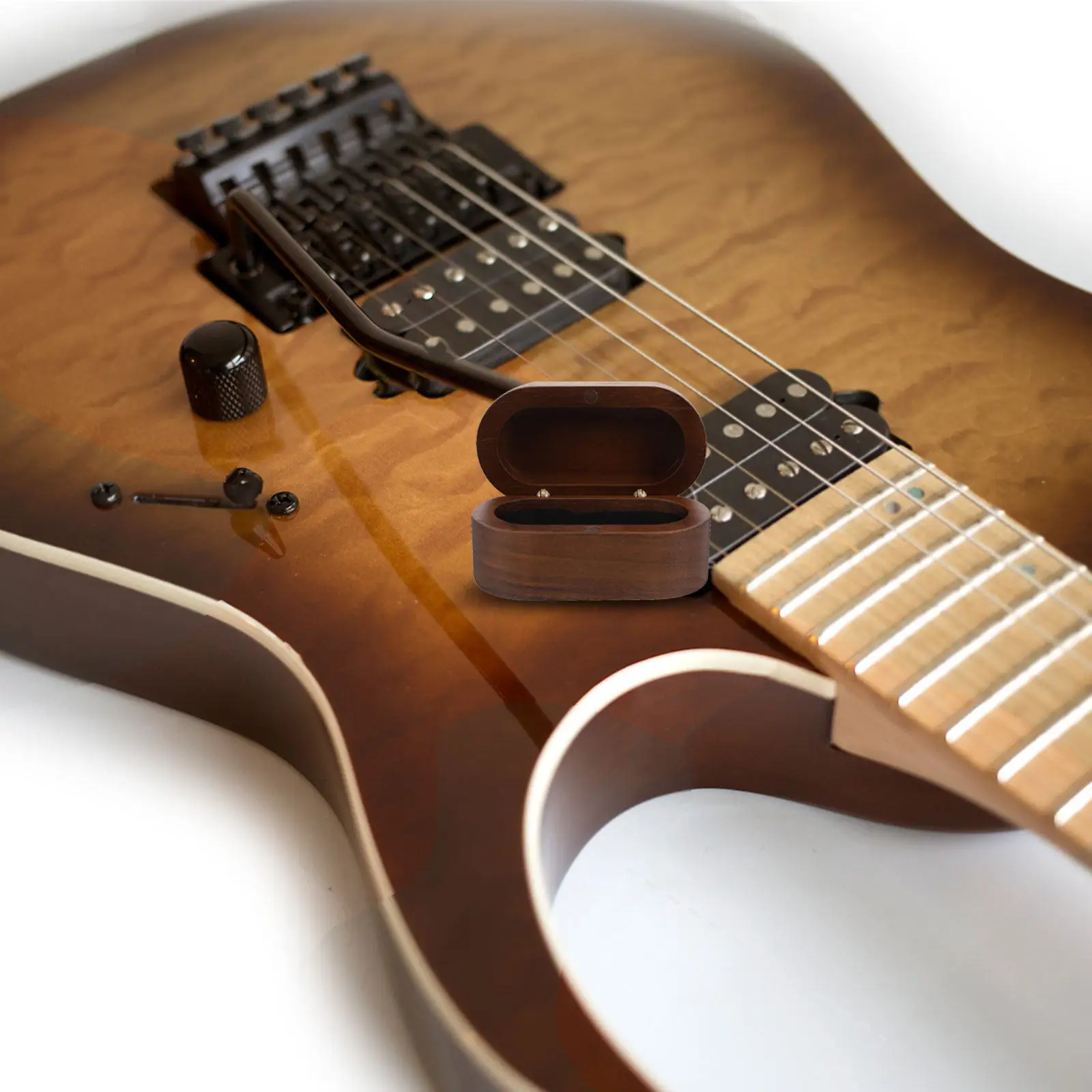 

Контейнер для гитарных медиаторов, 1 шт., высокопрочный, износостойкий, компактный, с большим пространством для хранения медиаторов