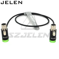Low-Profile TA3F to TA3F cable  for Lectrosonics SR Receivers with SREXT bottom or SRBATTSLED into Sound Devices 633, 688, 664