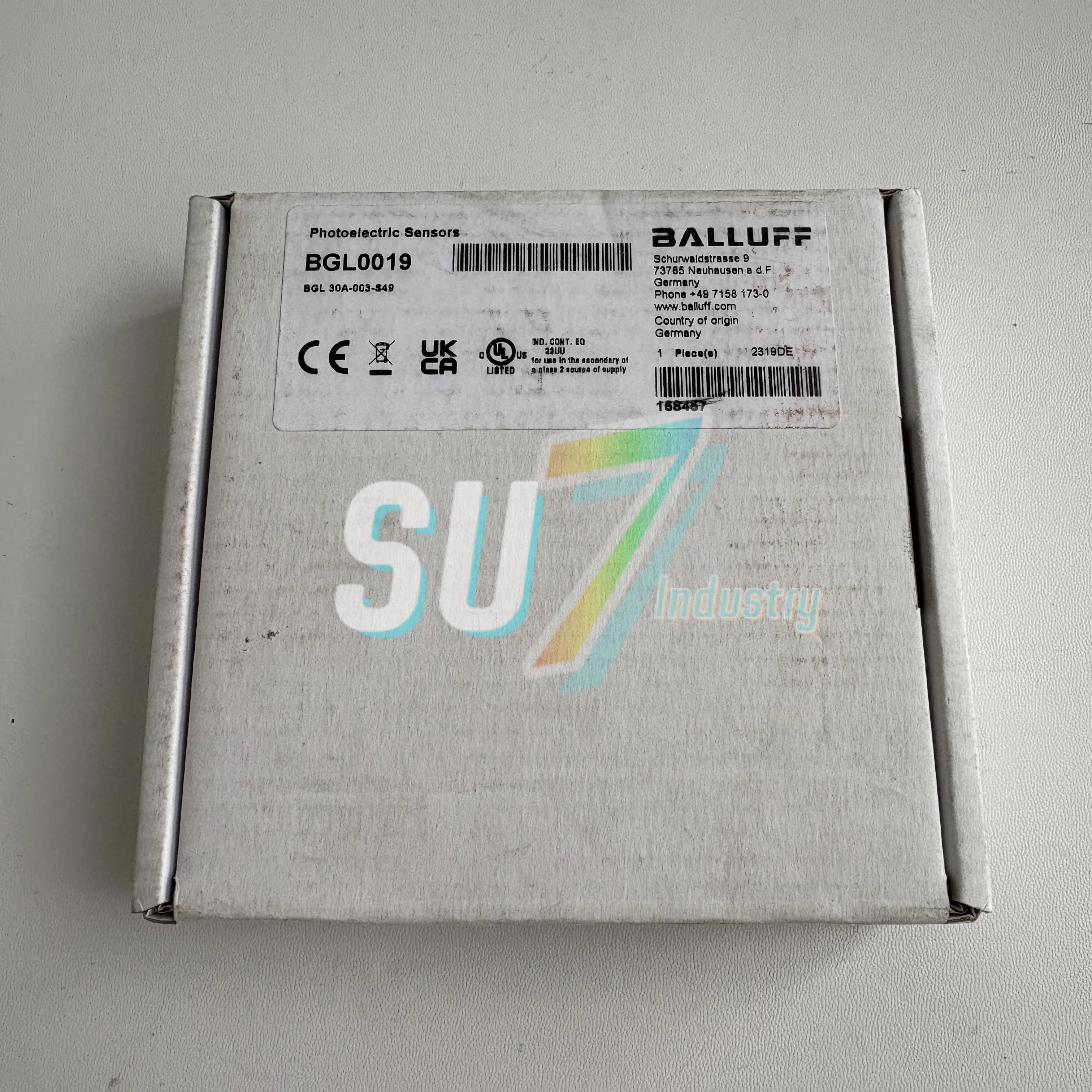 Nuovo nel magazzino Sensore fotoelettrico BGL0019