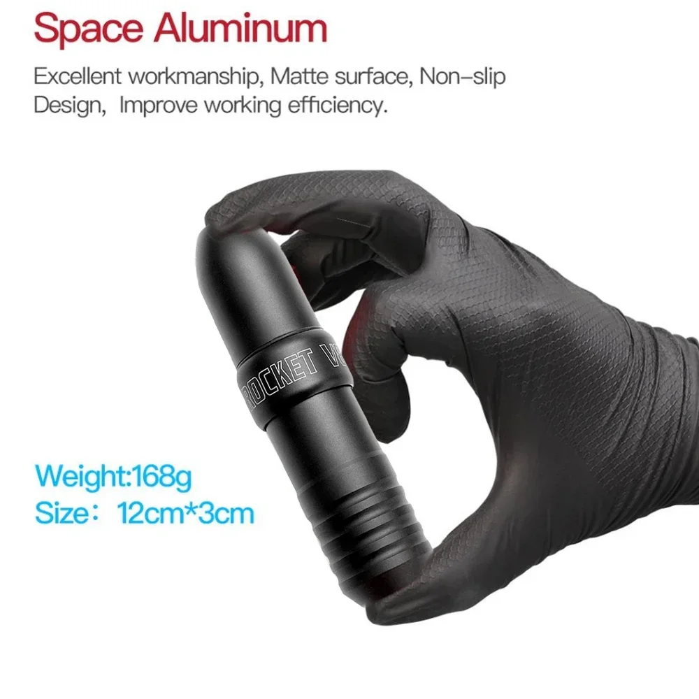 Rotary Tattoo Gun Machine Pen RCA Interface Permanent Makeup Eyebrows Tattoo Powerful Lips for Tattoo Design