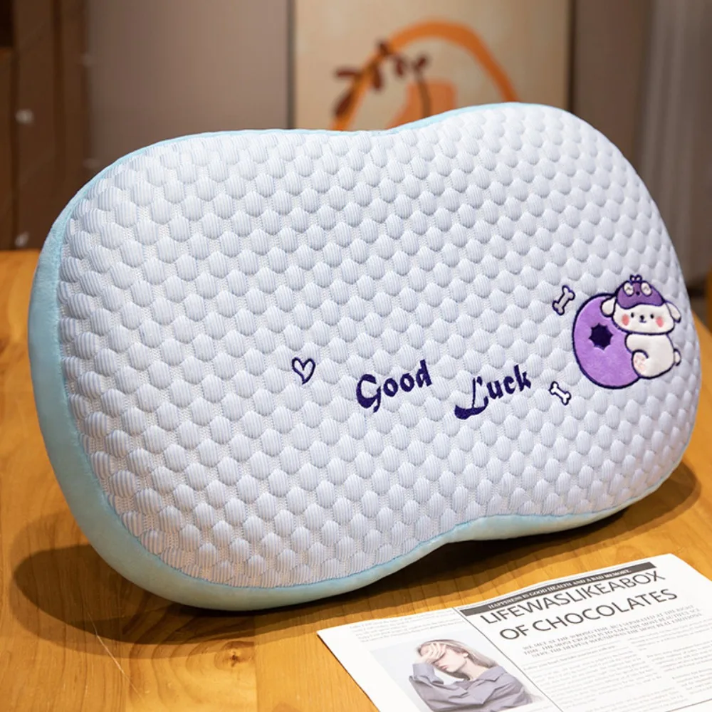 

Ice Bean Hand Warmer Pillow Super Soft Cute Animal Office Nap Pillow Double-sided High Rebound Memory Pillow Stuffed Toy